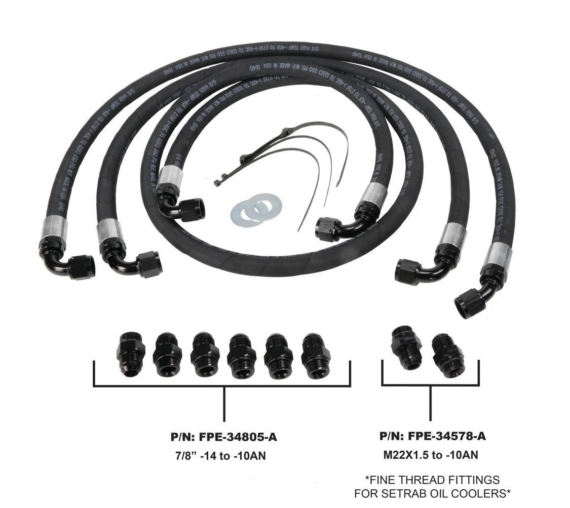 Fleece Performance Allison Transmission Cooler Lines for 2006-2010 (LBZ-LMM)